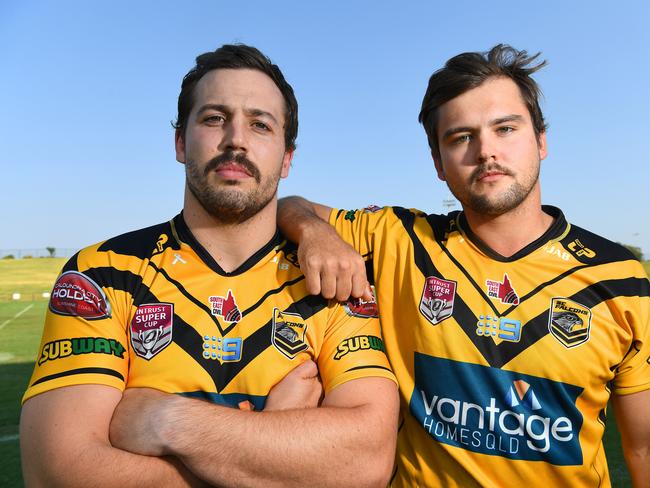 Tom and Louis Geraghty are reunited together at the Sunshine Coast Falcons and are pumped for the season to begin.