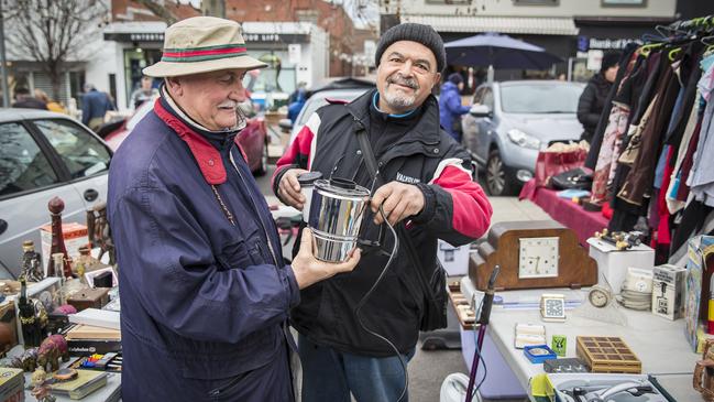 The Camberwell Sunday Market has hundreds of stallholders showcasing retro and vintage pieces