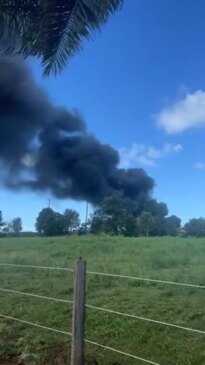 Bundaberg sky lights up in fireball