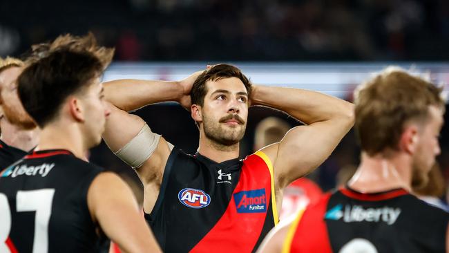 Kyle Langford said the Bombers’ woeful finish to the year was “pretty s***”.