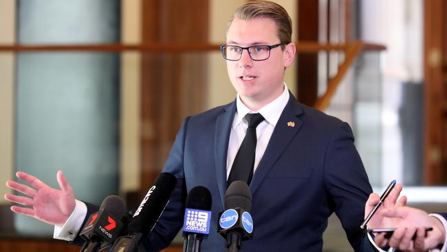 Transport Minister Stephan Knoll has not been afraid of throwing big ideas into the mix. Picture: AAP / Kelly Barnes