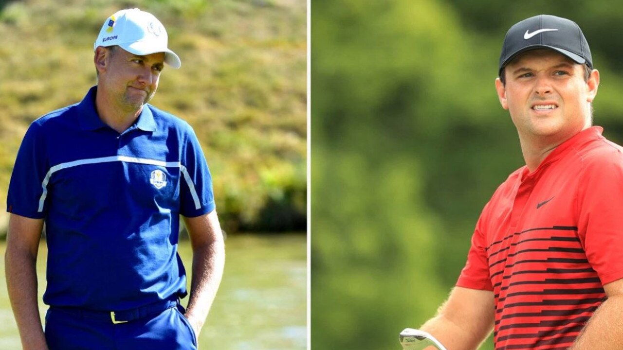 Ian Poulter and Patrick Reed.