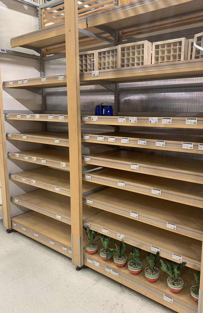 In an email to customers Kmart has revealed the shortages are a result of the company halting orders at the beginning of the coronavirus pandemic.