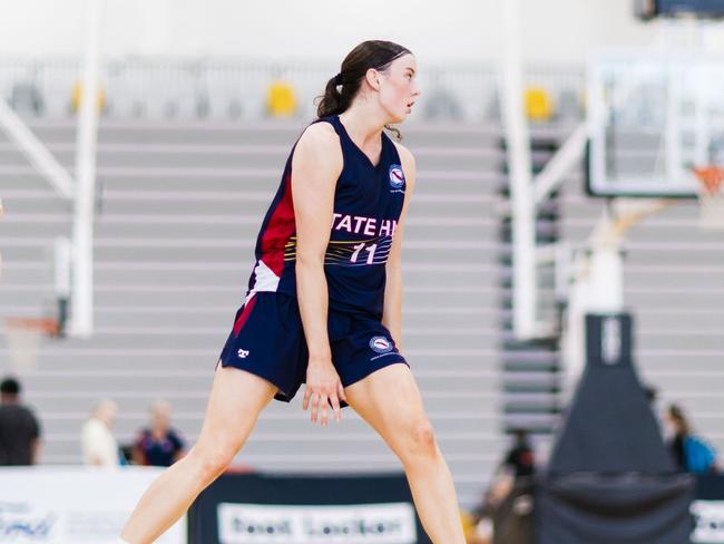 Sharni Reisinger at the Basketball Australia Schools Championships. Picture: Taylor Earnshaw