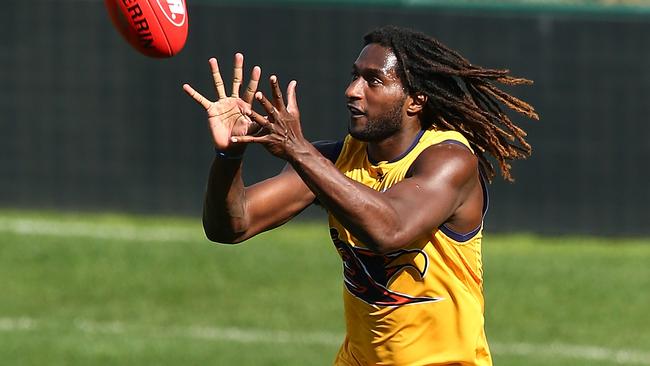 Nic Naitanui is a lock for the ruck. Picture: Getty Images