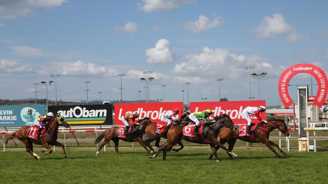 Racing in Launceston. Picture: BILL HAYES/TAS RACING