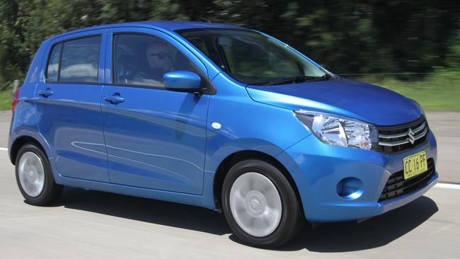 Hitting the brakes ... Suzuki has stopped delivery of the Celerio after two separate brake failures during testing by Autocar magazine in the UK. Picture: Joshua Dowling.