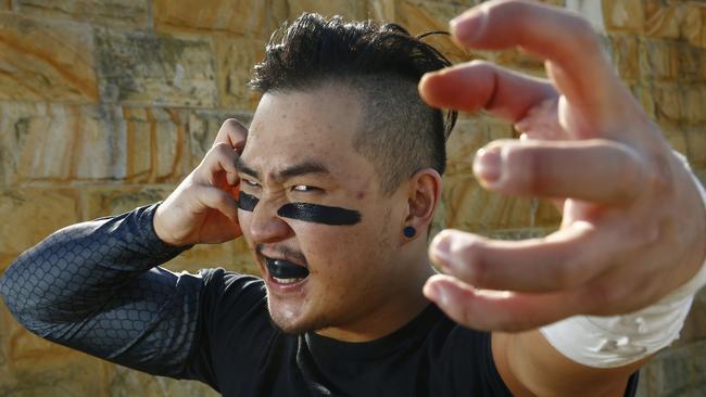 Kai Drake from Maroubra is preparing for a homecoming bout. Picture: John Appleyard