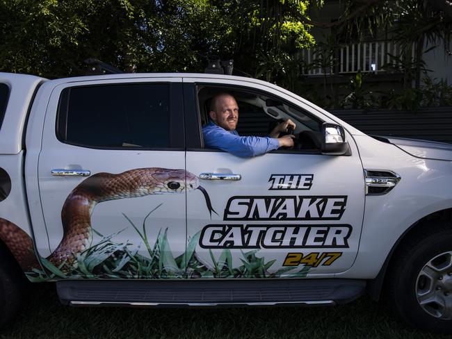 Stuart McKenzie on the move on The Sunshine Coast. Picture: Mark Cranitch