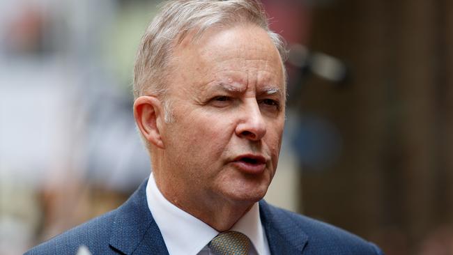 Prime Minister Anthony Albanese plans to introduce a Voice to Parliament via referendum. Picture: NCA NewsWire / Nikki Short