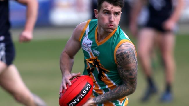 Mullett in action for Mooroolbark. Picture: Field of View Sports Photography