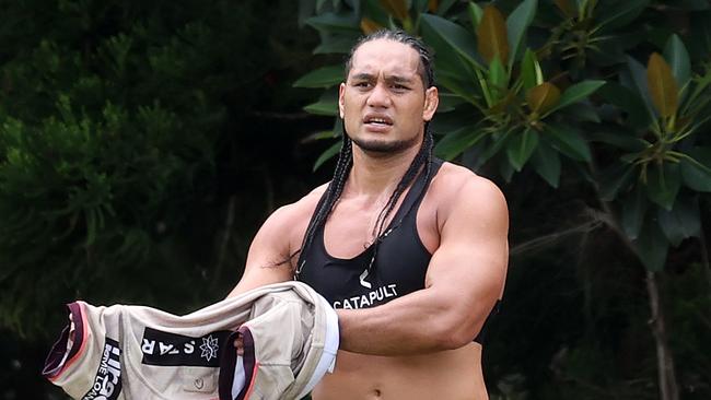 Broncos forward Martin Taupau. Picture: Liam Kidston