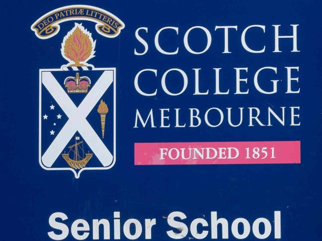 General images of Scotch College in Hawthorn. Picture: Tony Gough