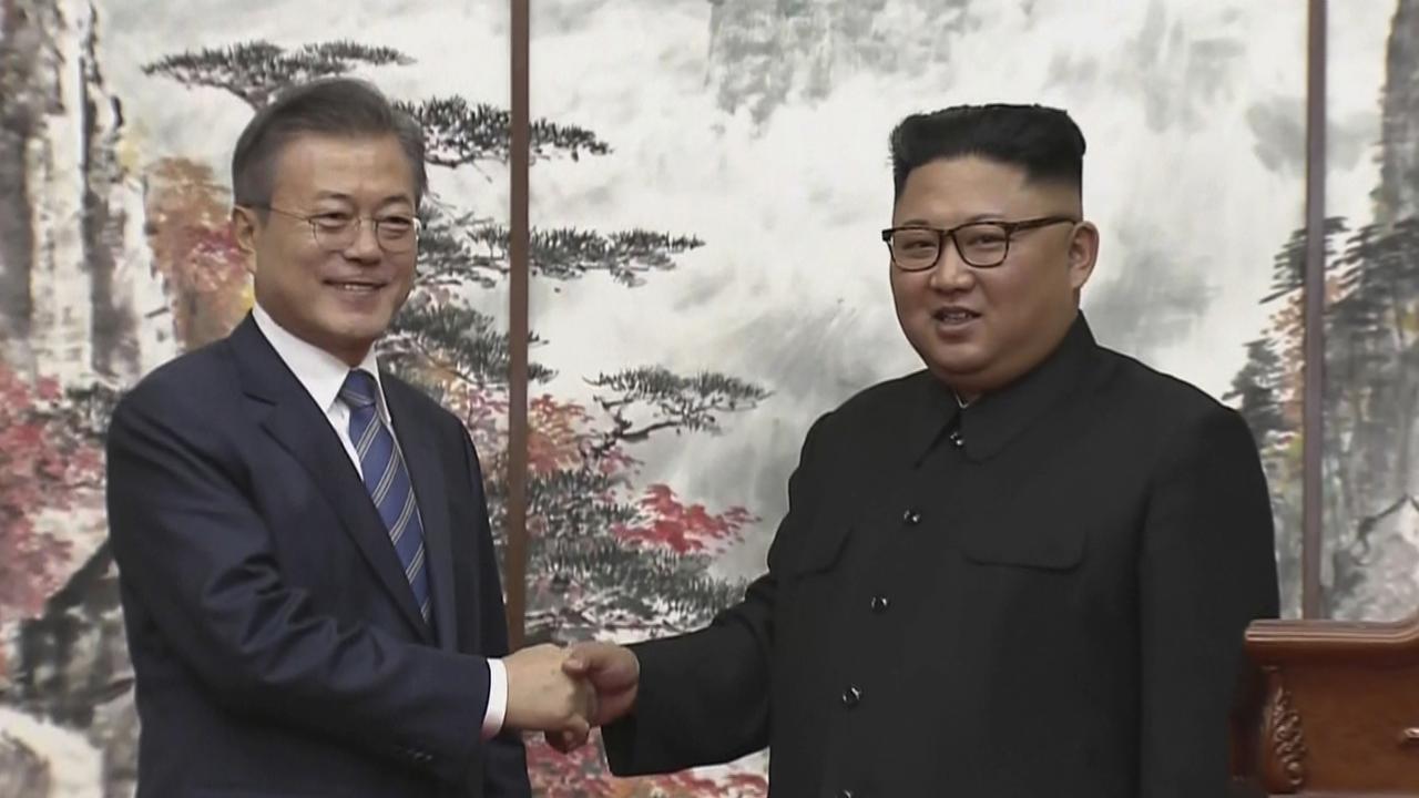 The Korean leaders have agreed on a process to complete denuclearise the Korean peninsula.