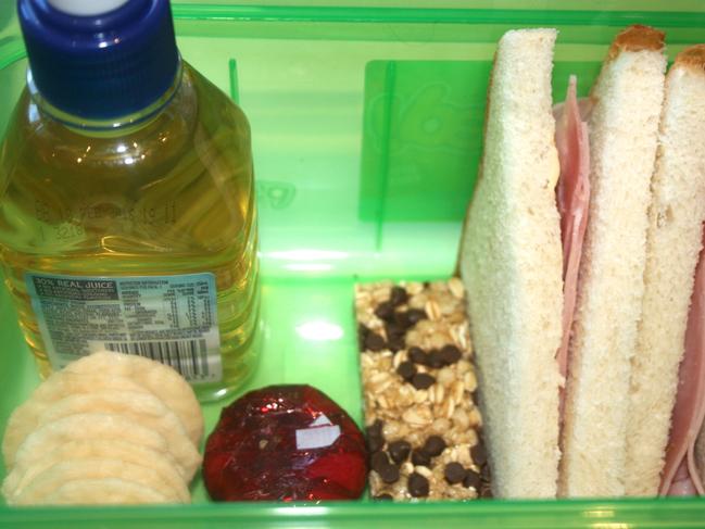 How unhealthy lunch boxes look