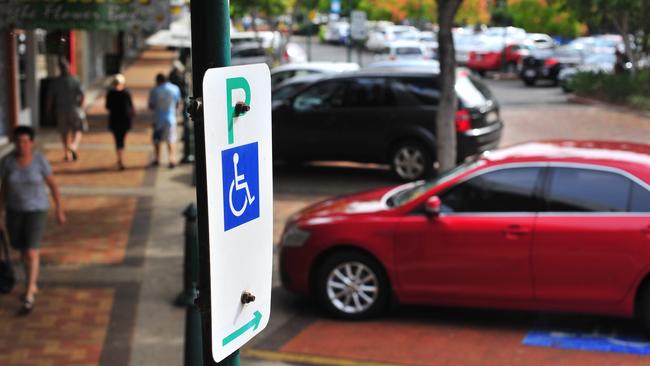 Lionel Watts helped create the disability parking scheme. Picture: Scottie Simmonds/ NewsMail