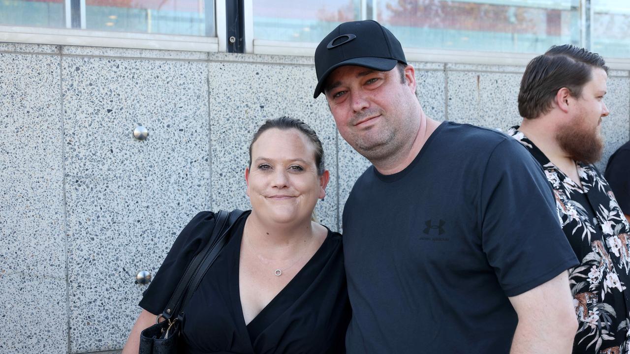 Blink 182 fans at the Adelaide Entertainment centre. Picture: Kelly Barnes