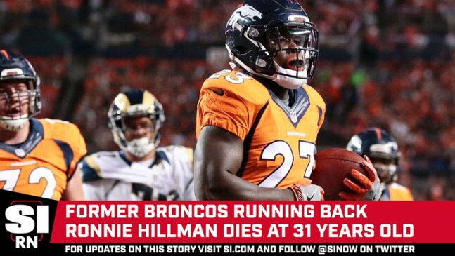 Broncos Super Bowl champion Ronnie Hillman passes away at 31