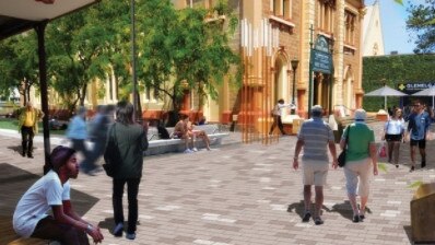 Concepts of a $3.6m upgrade for the Jetty Road precinct at Glenelg. Pic: Supplied