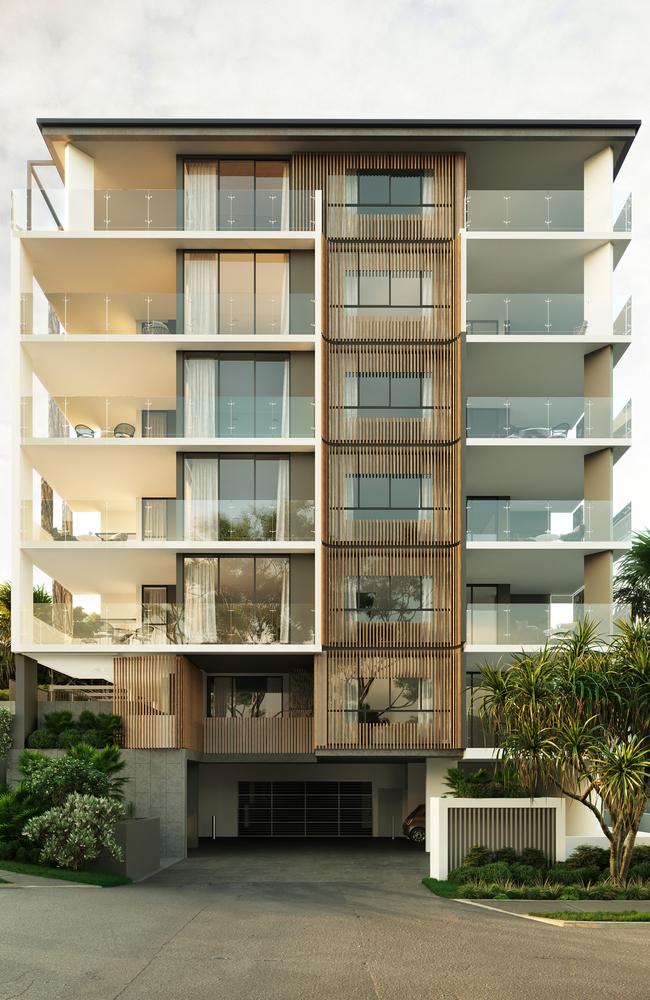 A render of Citimax Property Group’s upcoming apartment complex, Ascend. Picture: supplied.