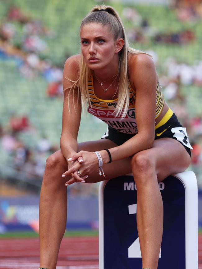 Alica Schmidt has her eyes on Paris. Photo by Alexander Hassenstein/Getty Images.