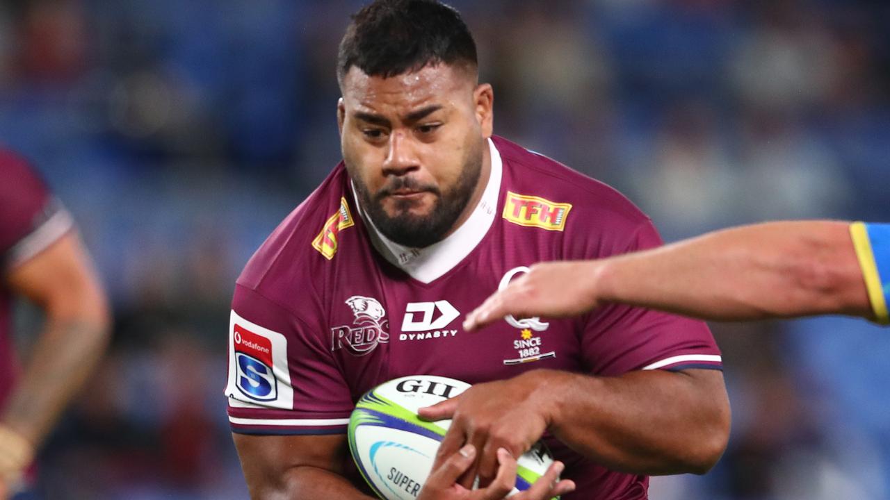 Taniela Tupou presents a formidable foe for the Rebels in the qualifying final.