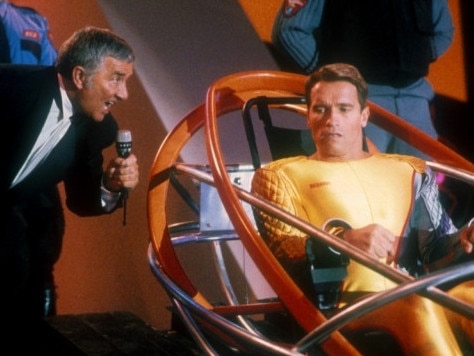 Arnold Schwarzenegger ruined The Running Man with his dodgy yellow Spandex.