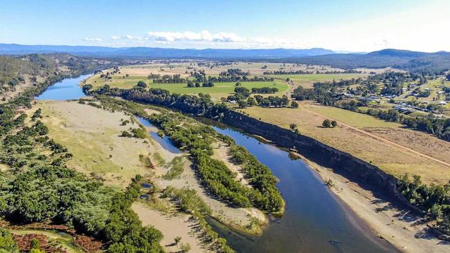 The upper reaches of the Clarence. Bundjalung people tell many stories of the river system's creator, an old woman named Dirrangun. Picture: Simon Hughes