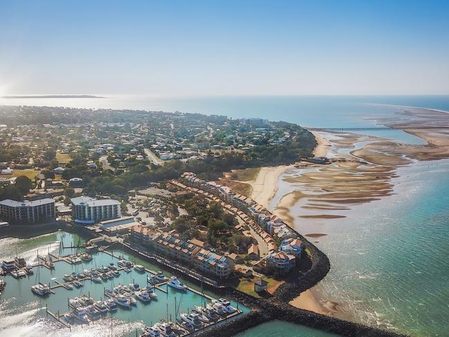 The coastal town of Hervey Bay on Queensland’s Fraser Coast. Picture: iStock