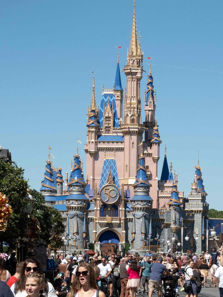 The Magic Kingdom at Walt Disney World in Orlando, Florida. (Photo by Bryan R. Smith / AFP)