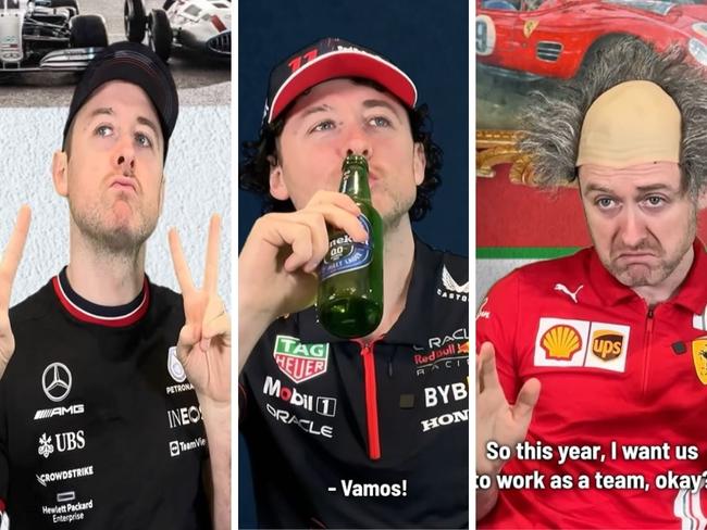 Irish comedian Conor Moore has mastered plenty of F1 impressions.