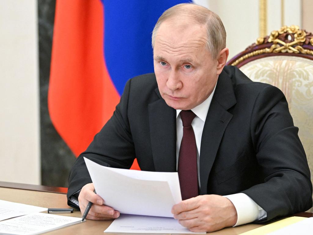 Russian President Vladimir Putin. Picture: Alexey Nikolsky/Sputnik/AFP