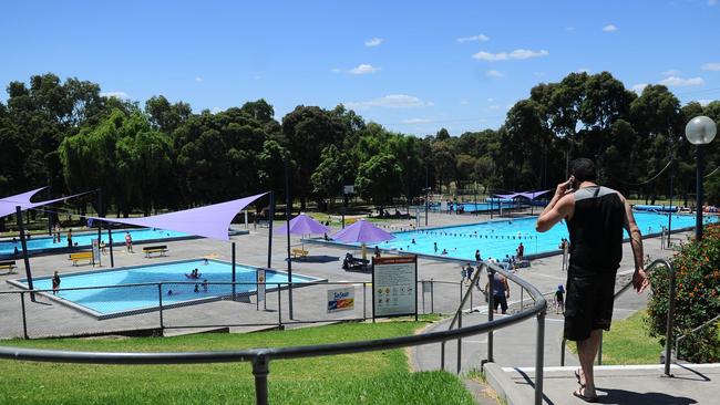 The Coburg pool.