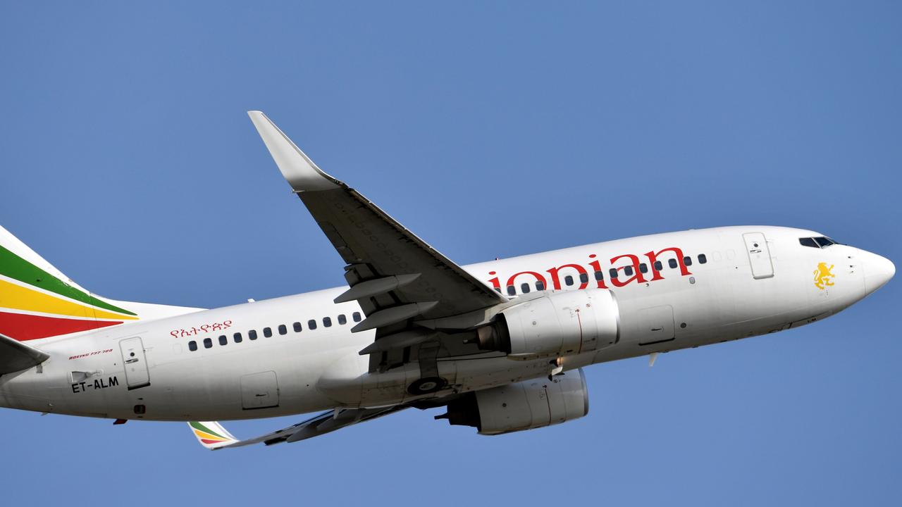 An Ethiopian Airlines Boeing 737 crashed on March 10, 2019, en route from Addis Ababa to Nairobi with 149 passengers and eight crew on board. Picture: Issouf Sanogo/AFP