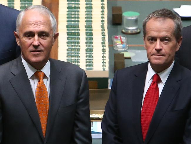 Still a winner ... Voters still overwhelmingly considerMalcolm Turnbull better than Bill Shorten to manage the economy Picture: Kym Smith