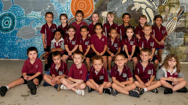 Andergrove State School Prep N Back Row: Clarke, Maelani, Karmala, Emily, Graesyn, Kaveek, Samantha, Annie Middle Row: Darius, Sophia, Tayte, Phoenix, Holly, Kaitlyn, Lucas Front Row: Theodore, Benjamin, Logan, Zak, Jaxton, Daniel, Beth Picture: Michaela Harlow