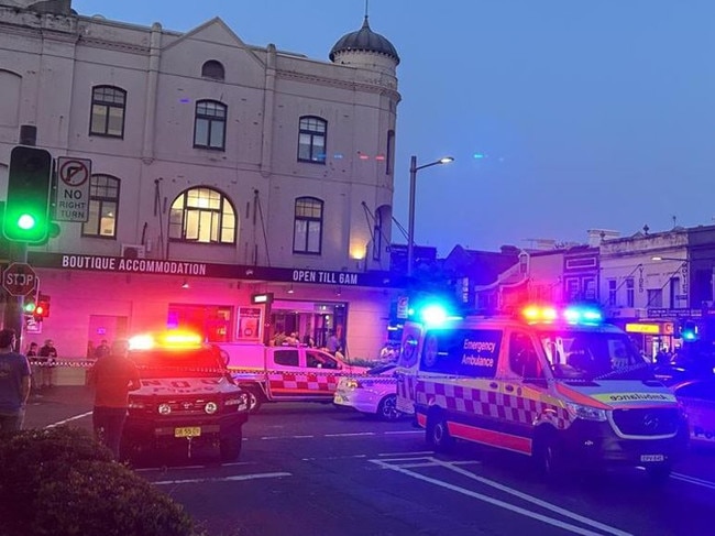 A man in his 30s has been shot dead in Surry Hills. Picture: Elliott Stewart