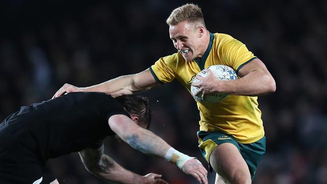 Reece Hodge is expecting an improved performance from the Wallabies in South Africa. Picture: Getty Images