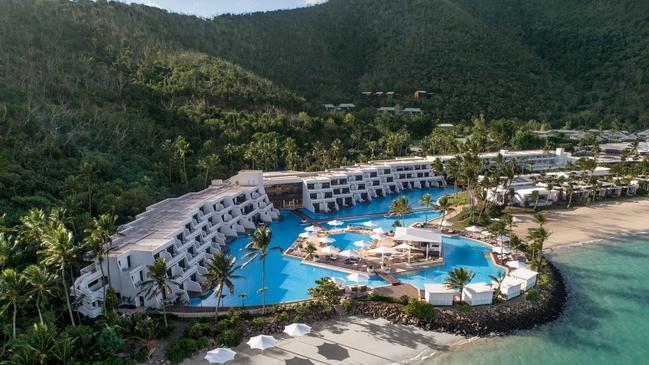 Hayman Island reopened in 2019 after a $135 million refurbishment.