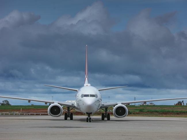 Darwin airport. Picture: Glenn Campbell