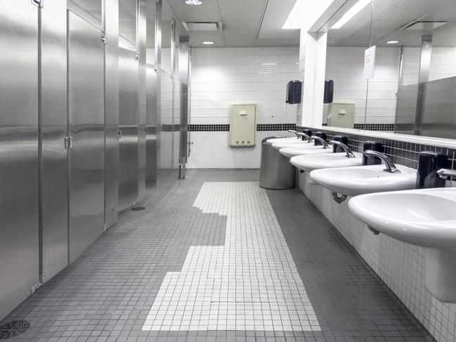 Some people may not want to use public bathrooms, which can lead to “voluntary withholding”. Picture: iStock