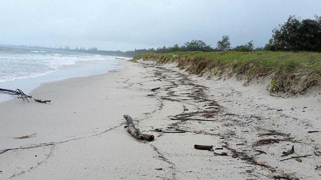 It was believed flooding and storms caused significant erosion at Woodgate Beach for over ten years.