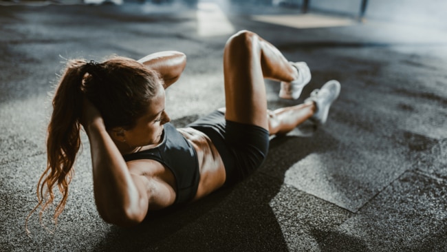 The majority of Australians (54 per cent) are mainly focusing on improving their overall health and wellbeing during workouts rather than prioritising seeing big physical changes. Image: Supplied