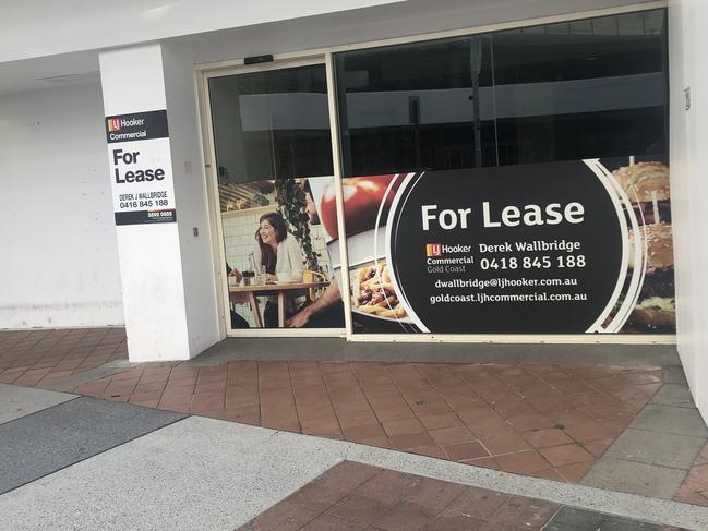 Stores along Surf Parade in Broadbeach for sale and for lease.