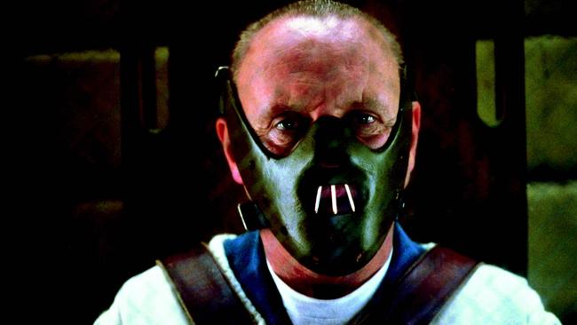 Actor Anthony Hopkins as Hannibal Lecter in scene from film 'Red Dragon' — movies