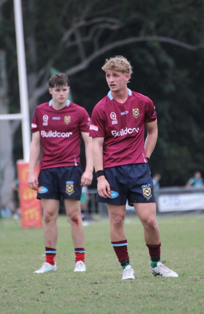 Isaac McAuliffe. Colts 1 club rugby action between UQ and GPS. Saturday, April 20, 2024.