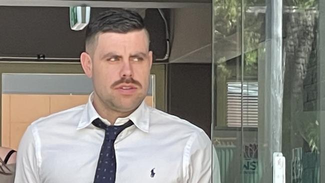 Craig Elliott drove while high on drugs when he crashed his car, injuring his friend - who needed life saving surgery - and his girlfriend in Woolooware earlier this year. Picture: Ashleigh Tullis