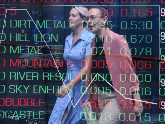 SYDNEY, AUSTRALIA - Newswire Photos October 31, 2022: Members of the public are seen walking past the ASX in Sydney. Picture: NCA Newswire / Gaye Gerard