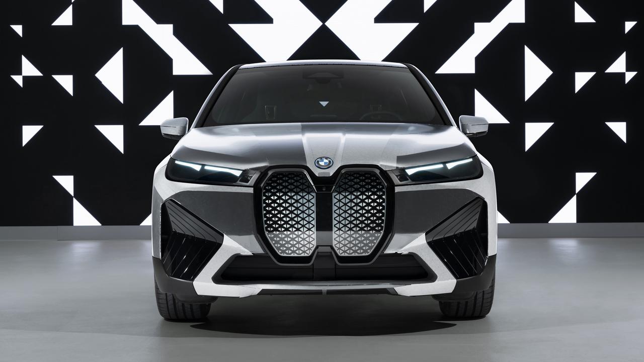 BMW’s iX Flow concept has a revolutionary look.