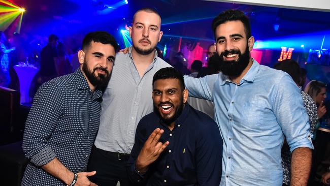 Henrique Carrilho, Alan Krovacovic, Renato Gounder and Jeremy Cristos.